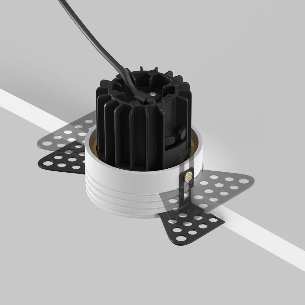 Светильник встраиваемый светодиодный Maytoni   DL058-7W4K-TRS-BS