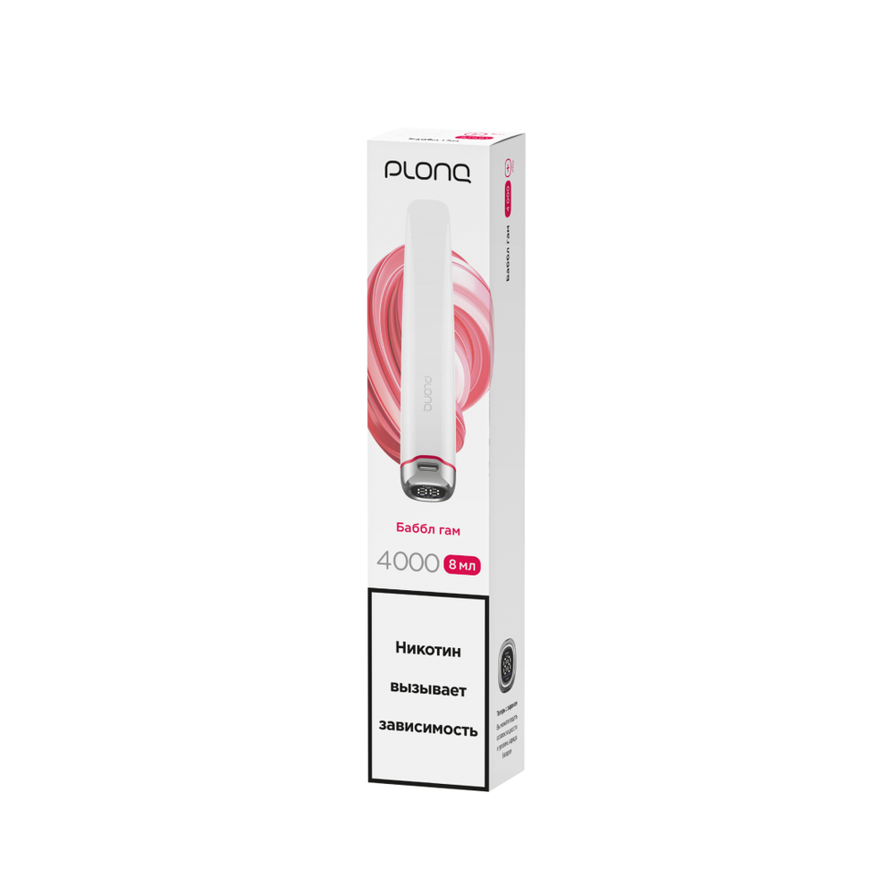 Plonq Plus Pro - Бабл Гам 4000 затяжек