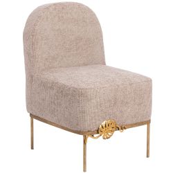 Кресло Monstera Deliciosa (Монстера) Бежевый Амбер