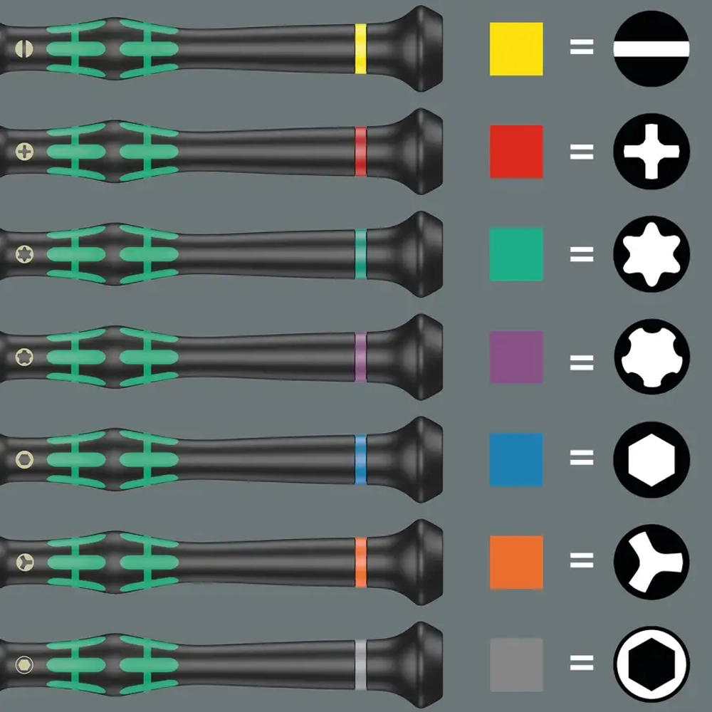2035 Отвёртка для электронщиков 0,4x2x40 мм WERA 05118005001