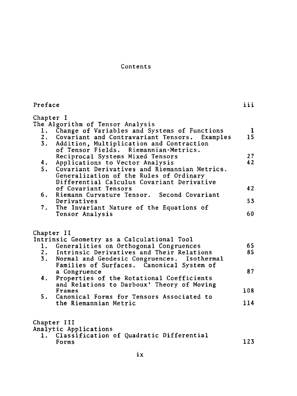 Ricci and Levi-Civita's Tensor Analysis Paper | R. Hermann
