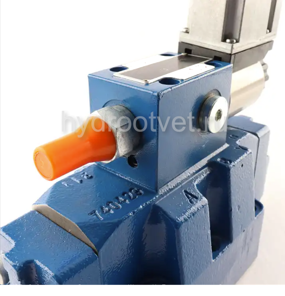 3DREME16P-6X/100YG24K31/A1V - Пропорциональный трехлинейный редукционный клапан со встроенным усилителем (OBE) и предохранительным клапаном, Ду16, давление регулировки до 100 бар, уплотнение V = FKM, сигнал управления A1 = 0–10 В