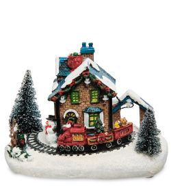 XM-740 Новогодняя миниатюра с подсветкой