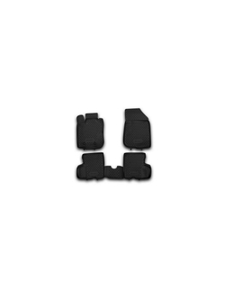 Коврики в салон для RENAULT Duster 4WD, 2011-2015, 4 шт. (полиуретан) NLC.41.28.210KH