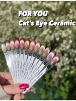 Гель-лак FOR YOU Cat's eye CERAMIC № 04