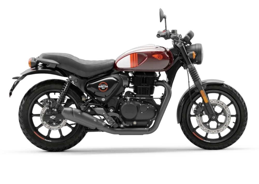 Royal Enfield Hunter 350 Dapper Orange