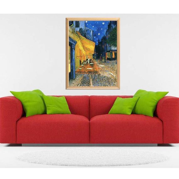 Алмазная картина Cafe Terrace at Night - Van Gogh