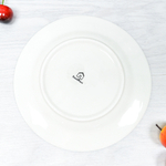 Тарелка десертная 20см Line (черный)