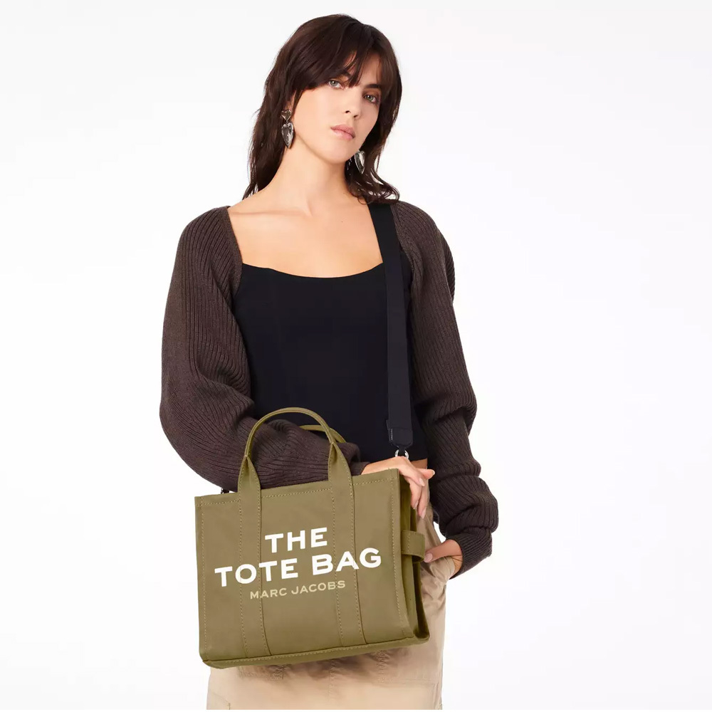 СУМКА MARC JACOBS THE MEDIUM TOTE BAG SLATE GREEN