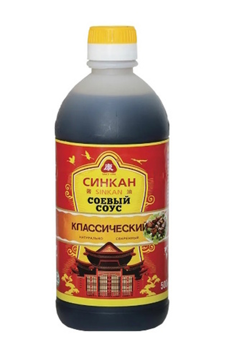 Соус соевый "SINKAN" Классический 500мл. Цин-Каз