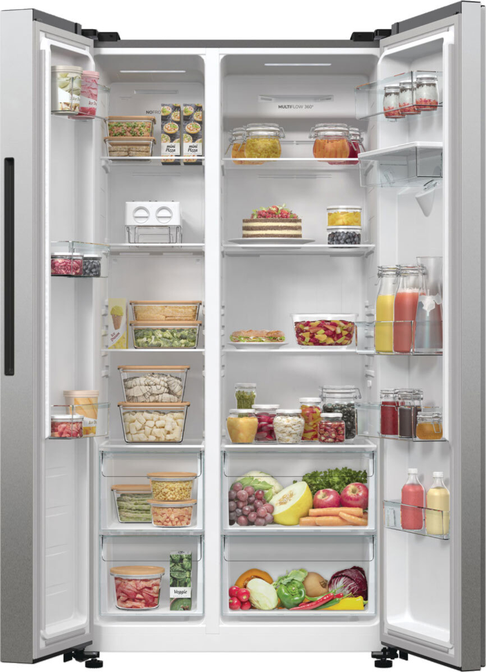 Холодильник Gorenje NRR9185EAXLWD