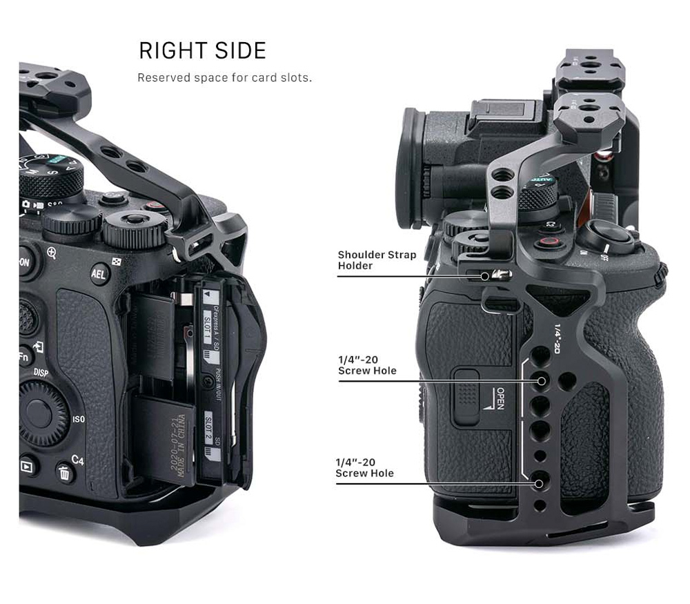 Клетка Tilta Camera Cage Pro Kit для Sony a7 IV и др., черная