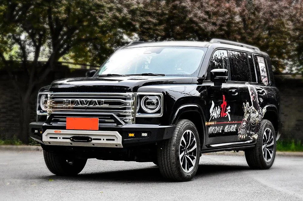 Бампер силовой передний для Haval H9 2024 Хавал Хавейл Защита бампера