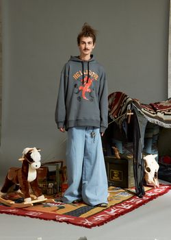 Худи Адогатор серый