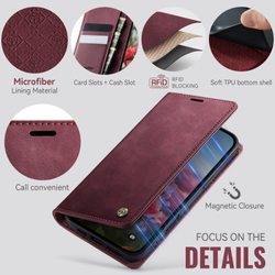 Чехол-книжка CaseMe RFiD iPhone 16