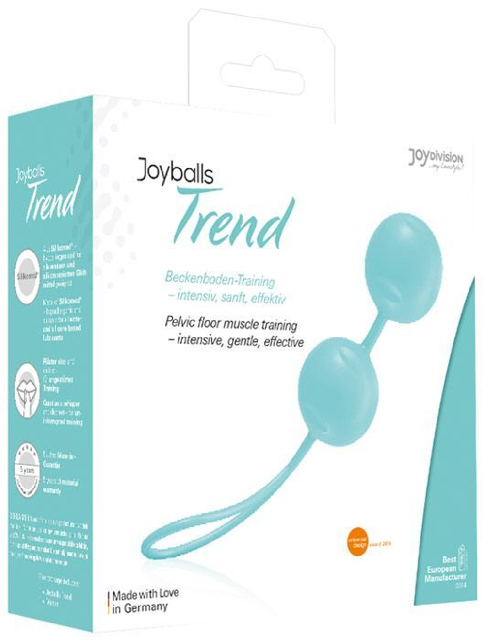 Вагинальные шарики цвета мяты Joyballs