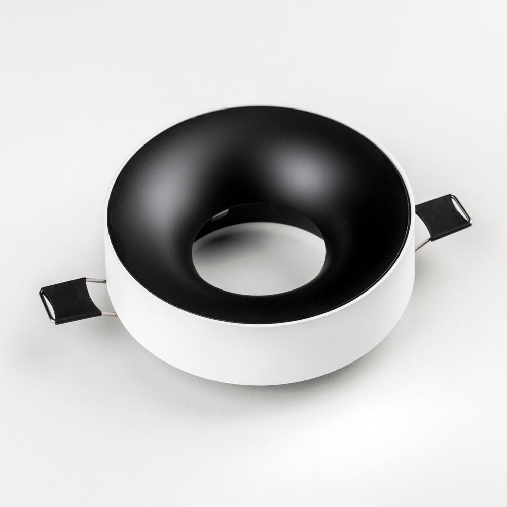 L01002720 Светильник LEVIGO MR16/HP16 ЧЕРНЫЙ/БЕЛЫЙ МАТОВЫЙ (010027+510020)