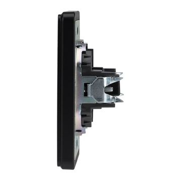 Розетка ROUND HDMI с/у оникс KRANZ