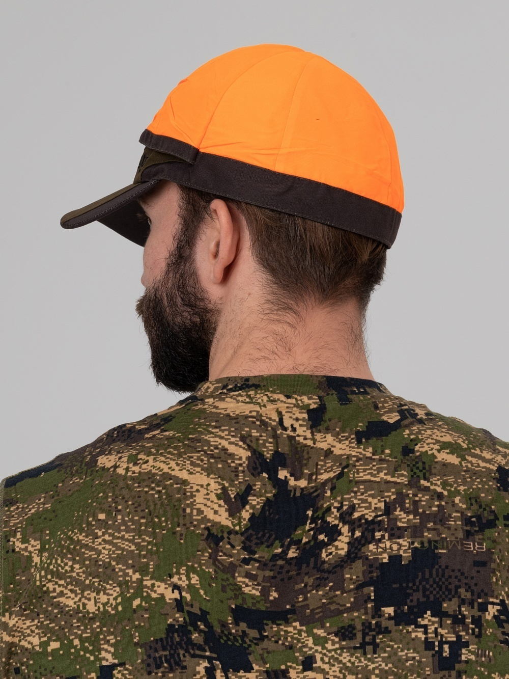 Кепка двусторонняя Remington Signal green/orange