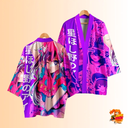 Рубашка хаори японская Звездное дитя