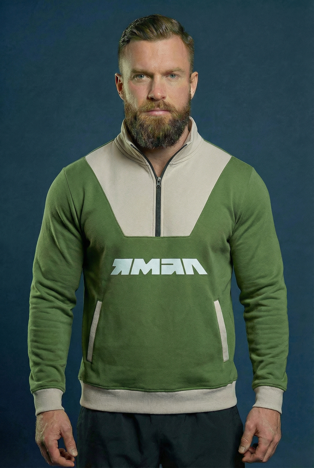 Анорак контрастный "ЯМАЛ" (хаки)