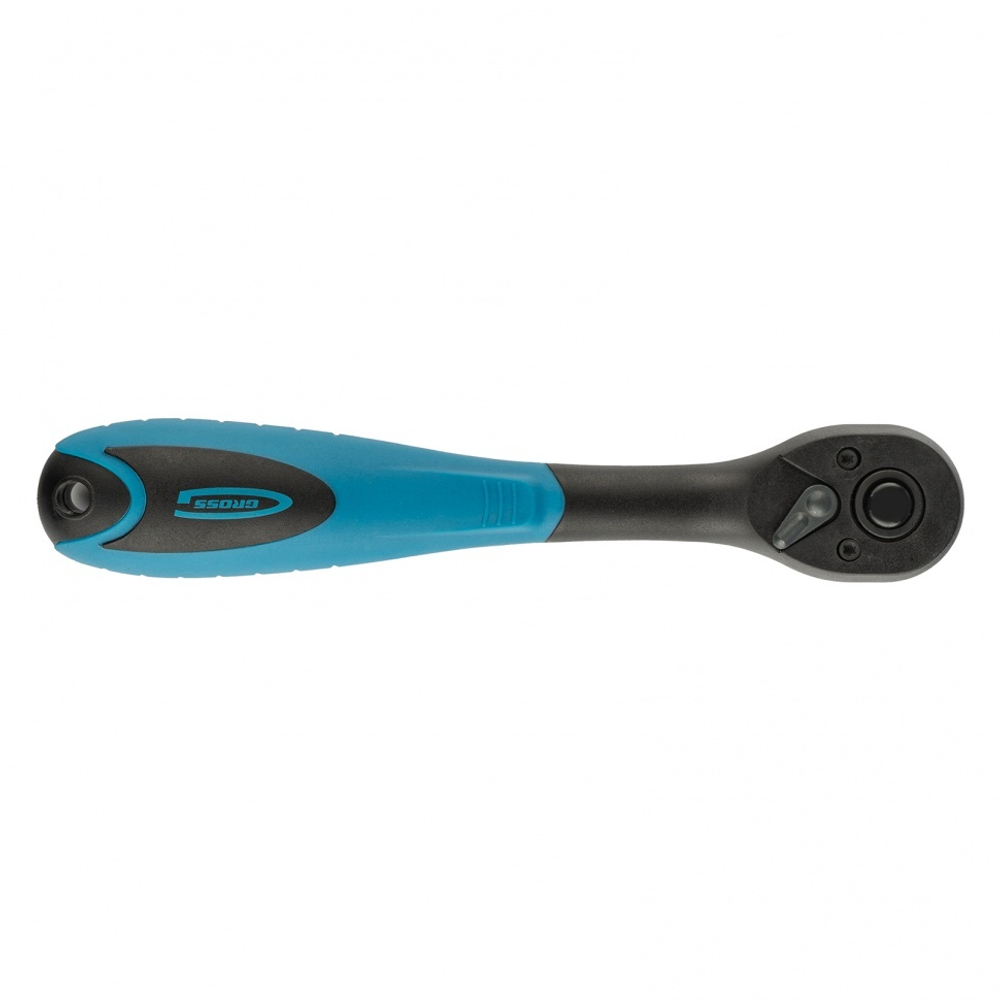 Ключ-трещотка 3/8", CrV, 72 зуба, с быстрым сбросом Gross