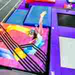 Надувная подушка «GymAir» для гимнастики и батутных центров, 6×4×0,95 м