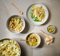 ASA Тарелка для завтрака Poke Bowls 22 см Цветная капуста фьюжн