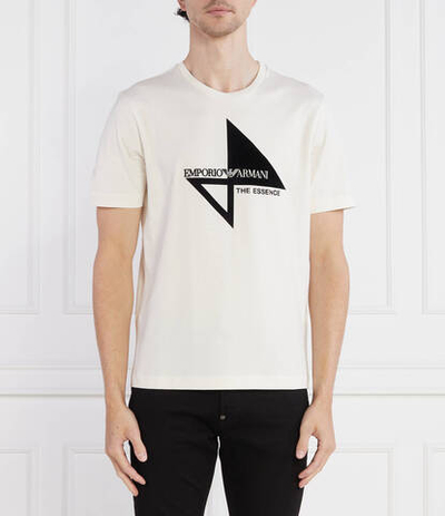 Футболка Emporio Armani - экрю(6R1T6Q 1J7FZ)