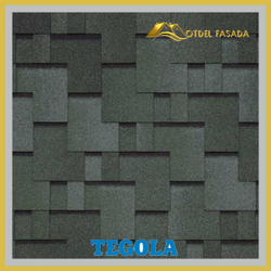 Гибкая черепица TEGOLA LAZIO Verde 474 2.86м2