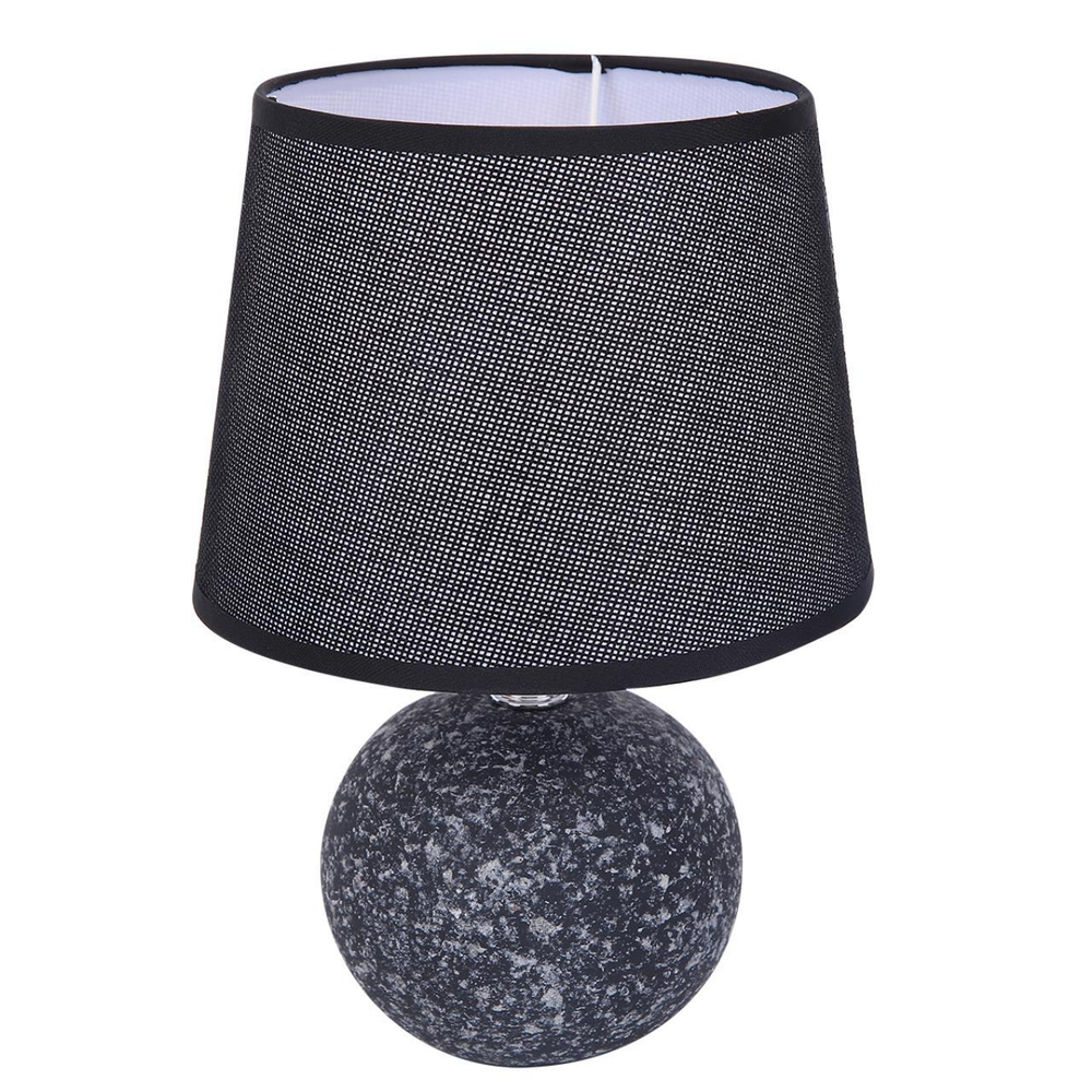 8214/1T CLASSI LN25 000 черный, керамика/текстиль Настольная лампа Е27 1*60W 220V TAREKA