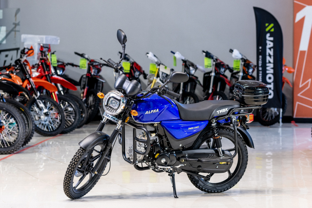 Мопед TMBK ALFA 50cc Синий
