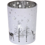 Подсвечник «Лесной олень» 10*12,5 см, Золото