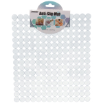 Коврик для раковины «Шарики» 32*27см прозрачный