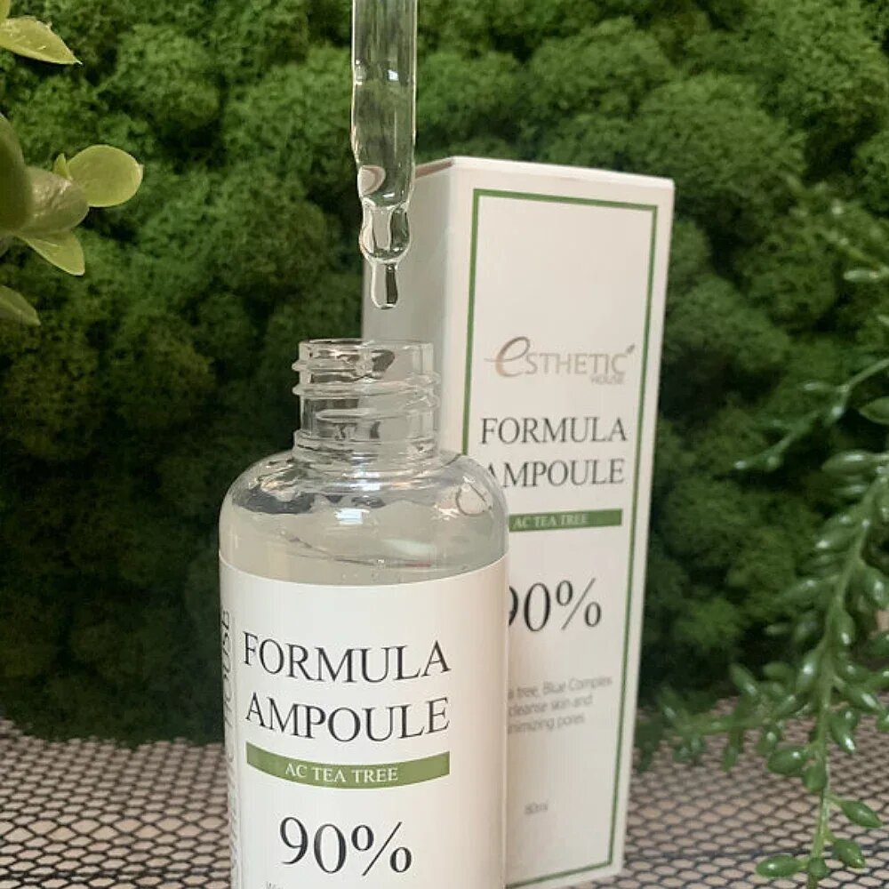 Esthetic House Formula Ampoule AC Tea Tree 90% Сыворотка для лица с экстрактом чайного дерева 80 мл