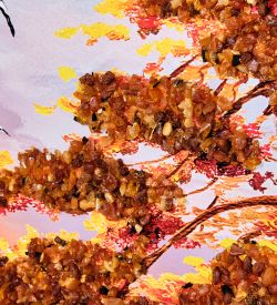 AMB-11/ 2 Картина «Красота природы» (с янтарной крошкой) 50х80см