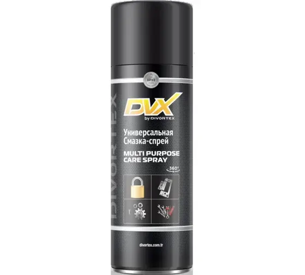 Смазка универсальная DVX (200мл) спрей