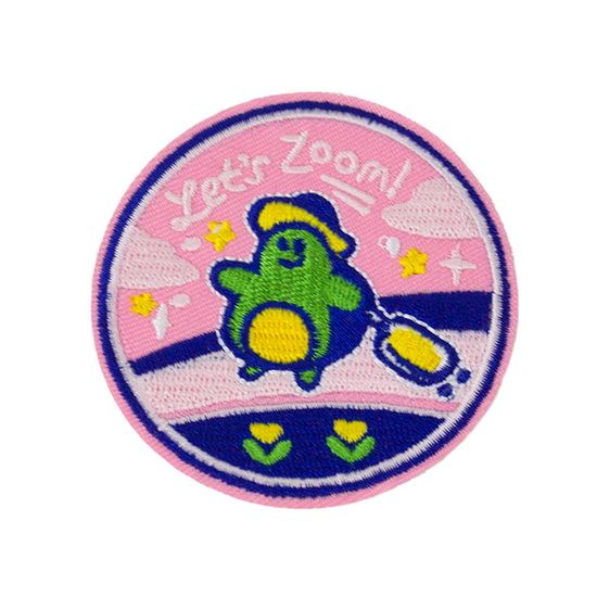 Нашивка на рюкзак и на одежду. Let's zoom