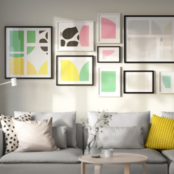 IKEA RÖDALM  (ИКЕА РÖДАЛМ)  -  Рамка, черная, 40x50 см