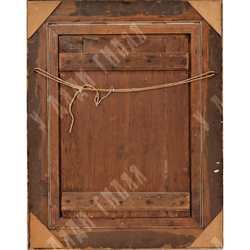 Рыцарь, вызывающий на дуэль на турнире. Доска, масло. Франция, XIX в.