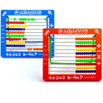 Счеты, Alingar, пластик, с подставкой, 10 десятков, 19 см х 16,5 см