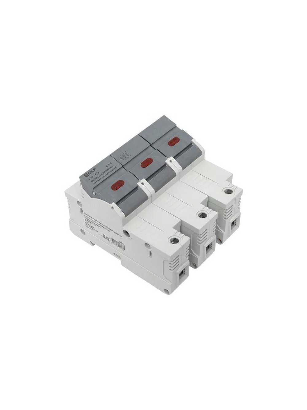 Предохранитель-разъединитель DF 22х58 3п (тип ПВЦ) EKF df223-e
