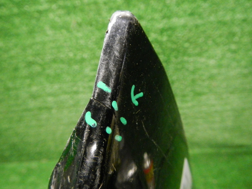 Бампер задний правая часть Toyota Alphard 3 15-23