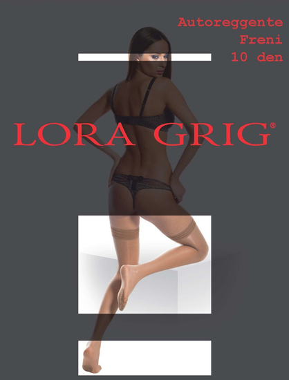 Чулки женские CHARMANTE LORA GRIG FRENI 10