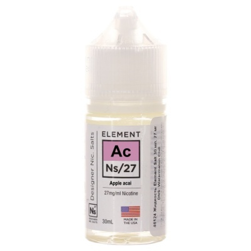 Apple Acai by ELEMENT Salt 30мл