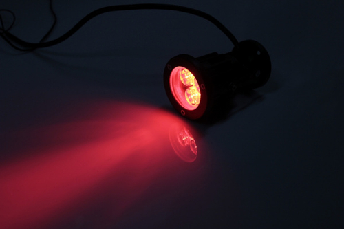 G-DT02-R 12V точ.повор.LEDпрожек,3LED CREE/1W,12V красный