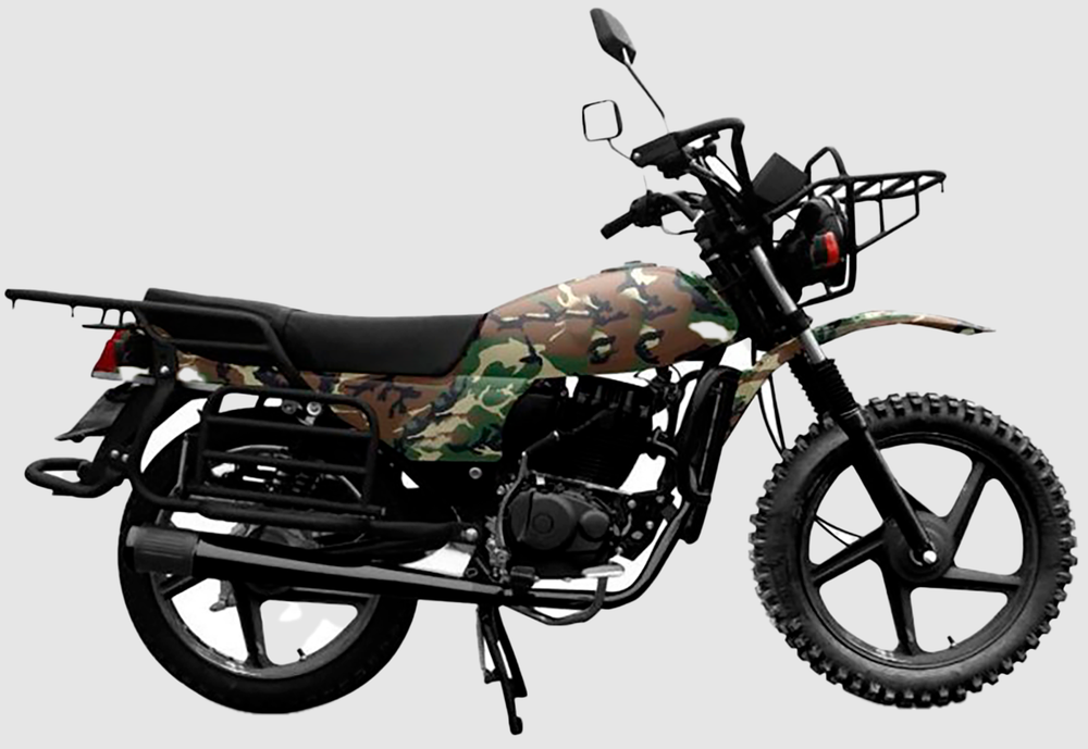 Мотоцикл Racer RC200GY-C2A Tourist (черно-зеленый) (Россия)