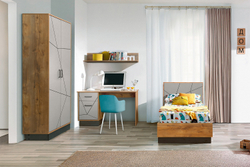 Шкаф комбинированный Гамма 54.14, Таксония, Грей