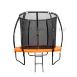 Батут детский с сеткой с внутренней сеткой и лестницей, диаметр 5 фт.