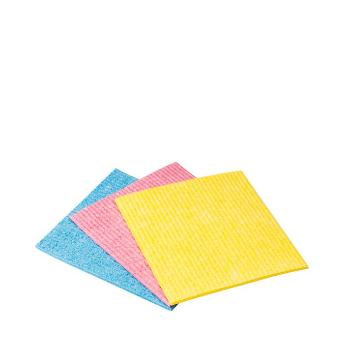 Vileda Губчатая салфетка Sponge Cloth, 3 шт